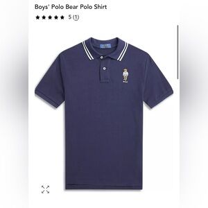 So cute! NWT - Polo by Ralph Lauren Kids Navy Blue Polo Shirt